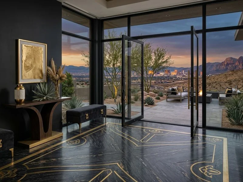 Las Vegas valley luxury home in the Centennial Hills area
